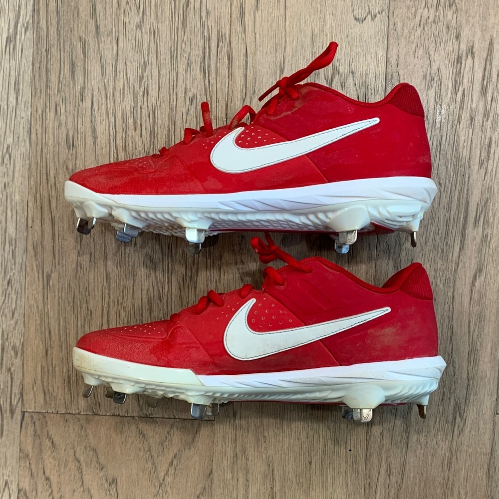 Nike Alpha Huarache Elite 2 Low Metal Spikes Baseball Cleats Size 8 - Picture 3 of 8